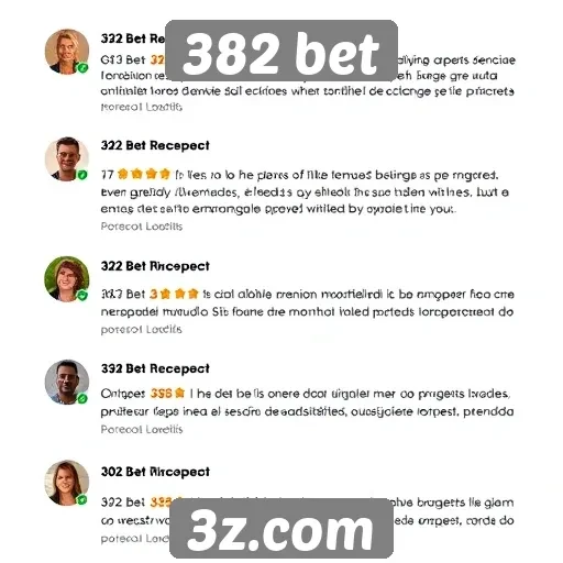 Feedback dos usuários sobre o 382 bet