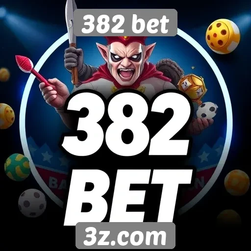 Variedade de jogos disponíveis na 382 bet